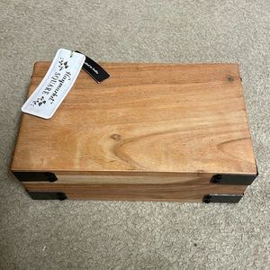 Haymarket Square Light Wood Chest